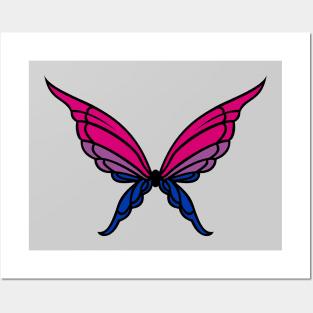 Bi Butterfly Posters and Art